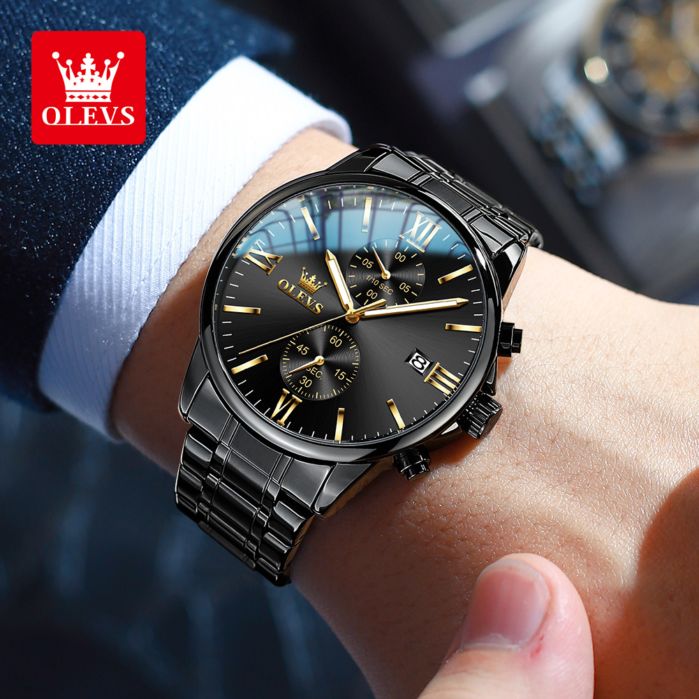 OLEVS 2886 Klassiek Zwart Quar - Luxury Watch Investment recensie en prijs