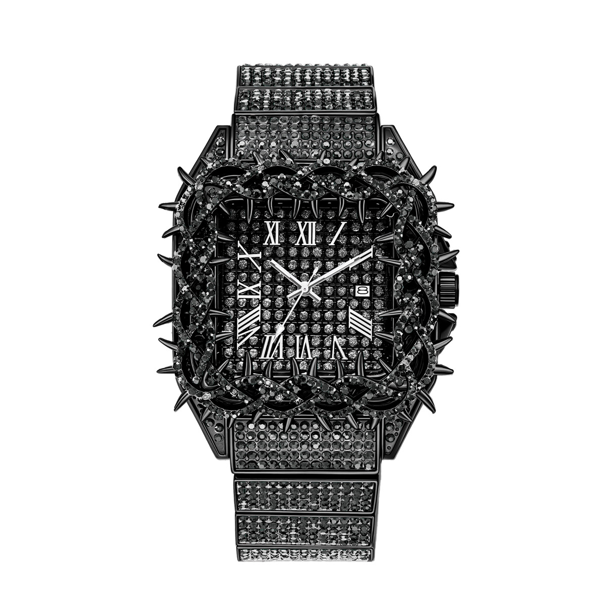 Iced Out Square Heren Quartz H - Luxury Watch Iceberg recensie en prijs