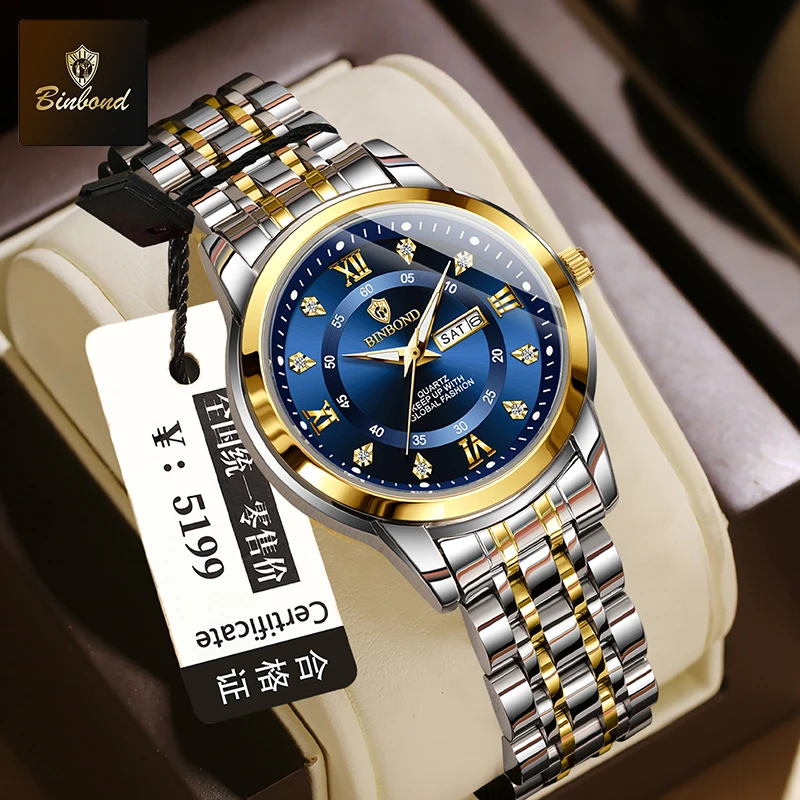 BINBOND B7169 Topmerk Luxe Mod - Luxury Watch Top 10 recensie en prijs
